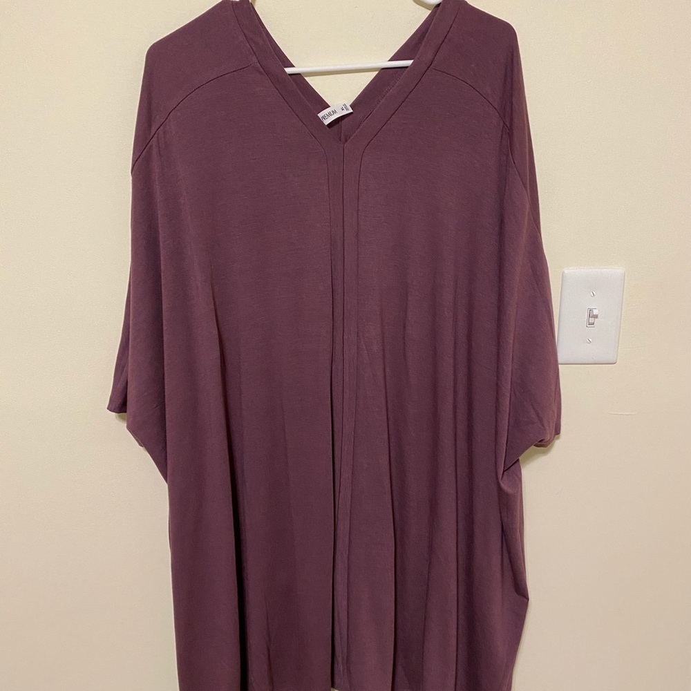 Poncho oversized comfy shirt